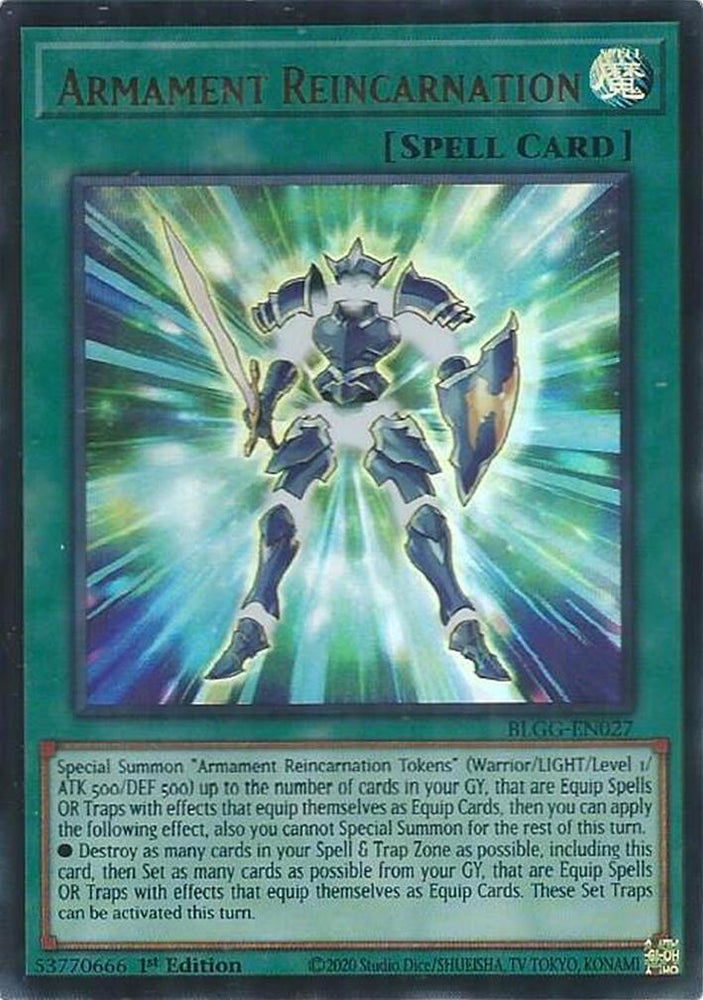 Armament Reincarnation [BLGG-EN027] Ultra Rare