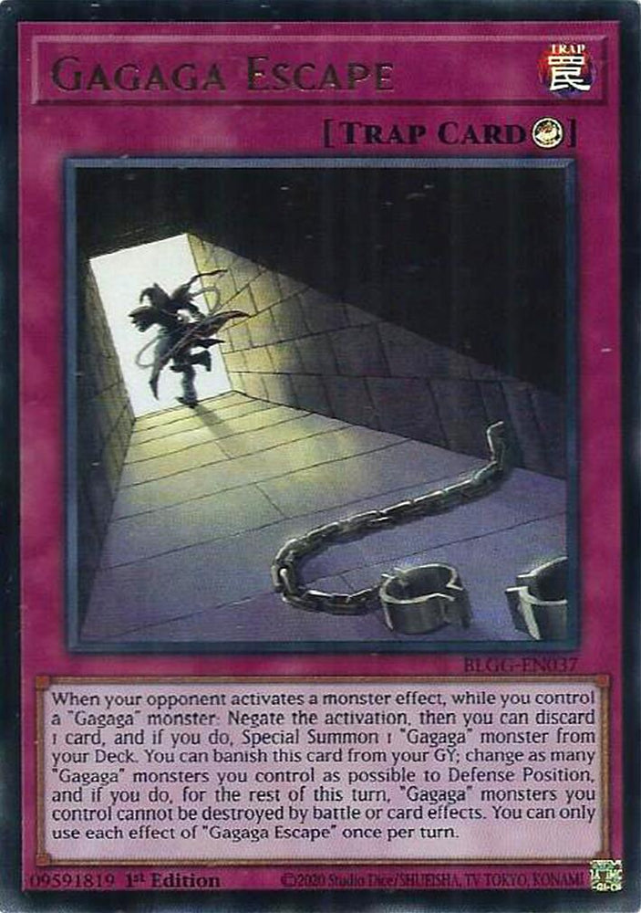 Gagaga Escape [BLGG-EN037] Ultra Rare