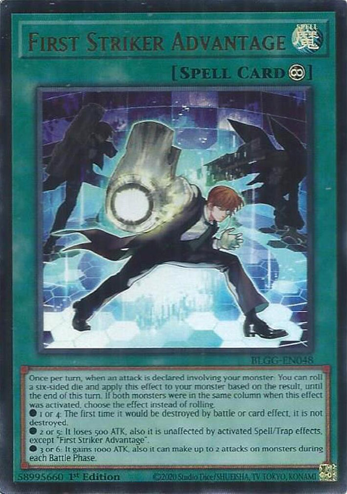 First Striker Advantage [BLGG-EN048] Ultra Rare