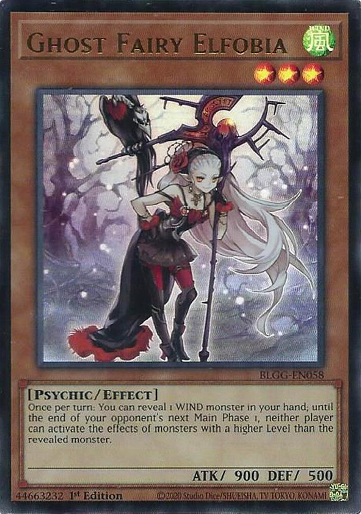 Ghost Fairy Elfobia [BLGG-EN058] Ultra Rare