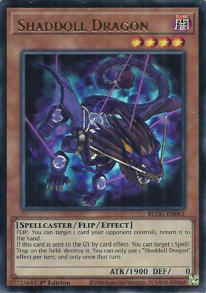 Shaddoll Dragon [BLGG-EN061] Ultra Rare