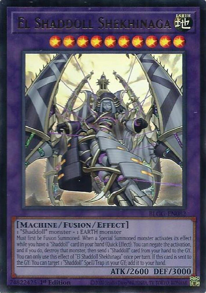 El Shaddoll Shekhinaga [BLGG-EN082] Ultra Rare