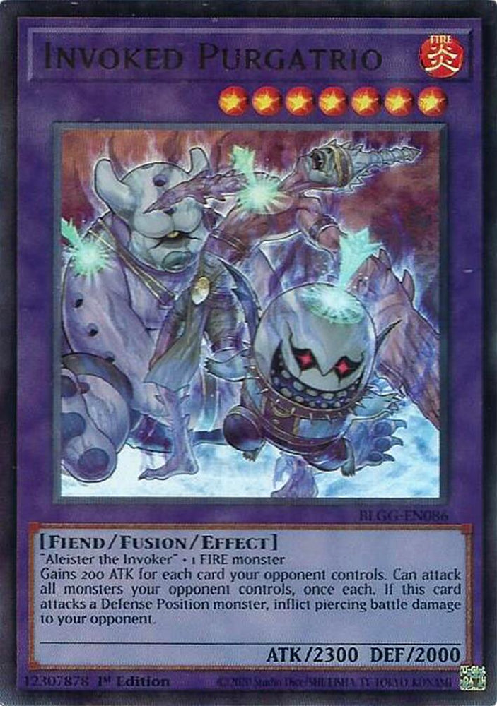 Invoked Purgatrio [BLGG-EN086] Ultra Rare