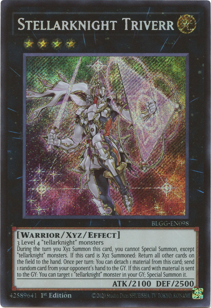 Stellarknight Triverr [BLGG-EN098] Secret Rare