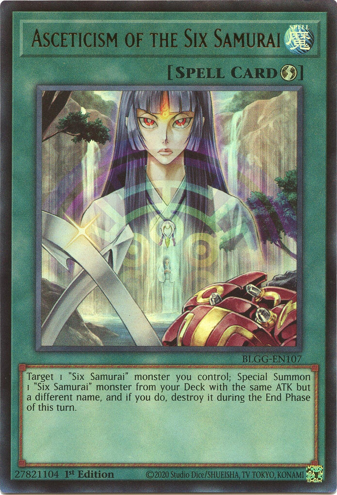 Asceticism of the Six Samurai [BLGG-EN107] Ultra Rare