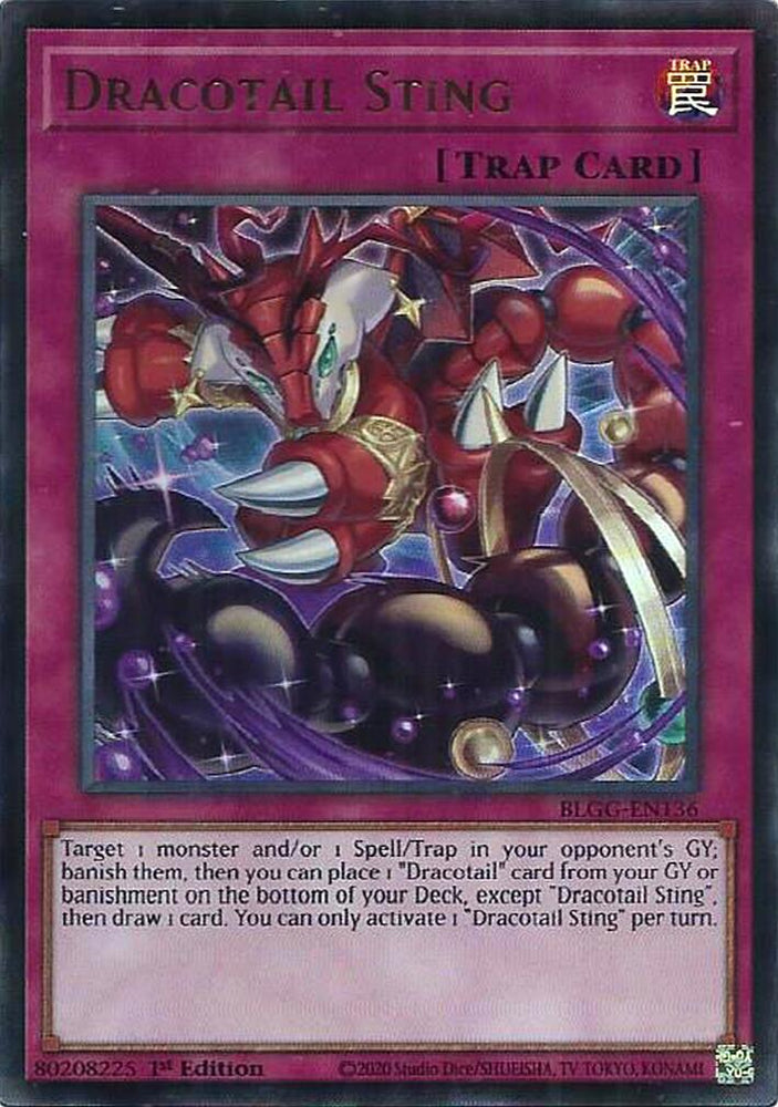 Dracotail Sting [BLGG-EN136] Ultra Rare
