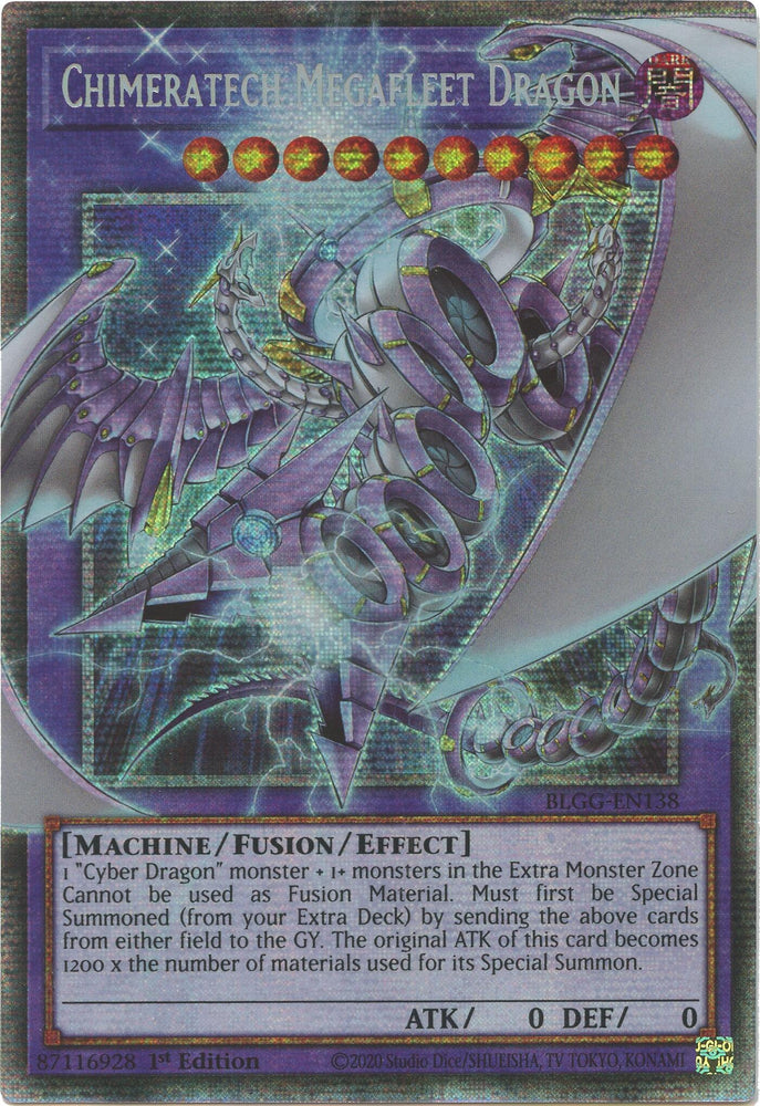 Chimeratech Megafleet Dragon (Starlight Rare) [BLGG-EN138] Starlight Rare