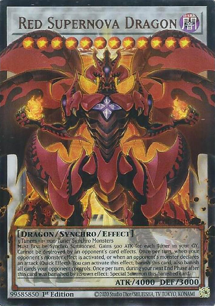 Red Supernova Dragon [BLGG-EN139] Ultra Rare