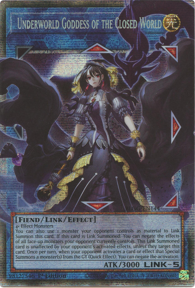Underworld Goddess of the Closed World (Starlight Rare) [BLGG-EN144] Starlight Rare