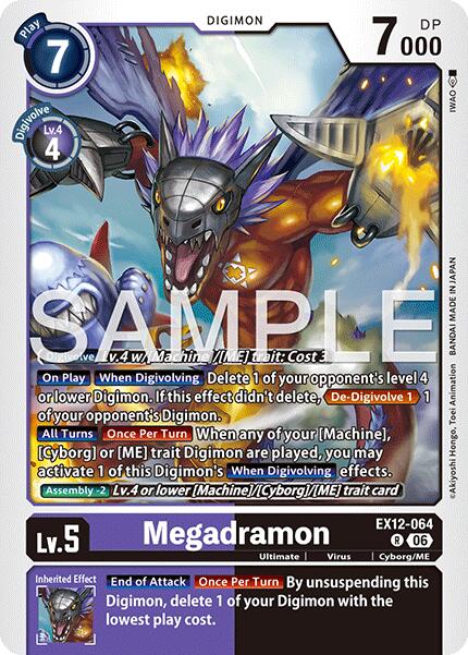 Megadramon [EX12-064] [Digital World Shambala]