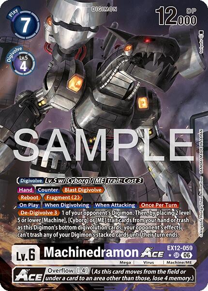 Machinedramon ACE [EX12-059] (Alternate Art) [Digital World Shambala]