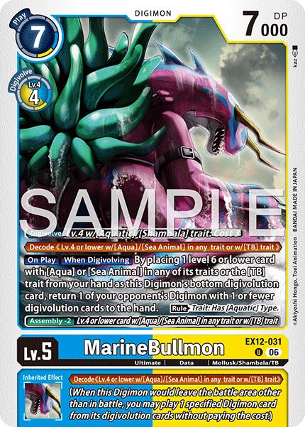 MarineBullmon [EX12-031] [Digital World Shambala]