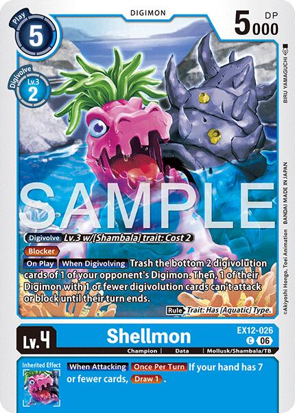 Shellmon [EX12-026] [Digital World Shambala]