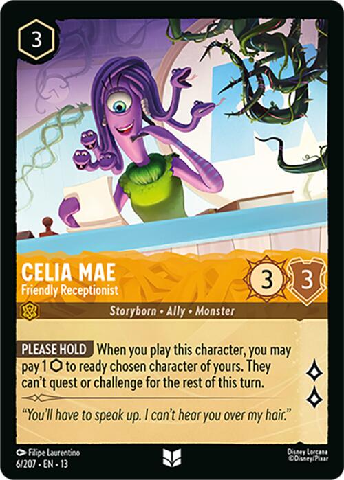 Celia Mae - Friendly Receptionist (6/207) [Attack of the Vine!]