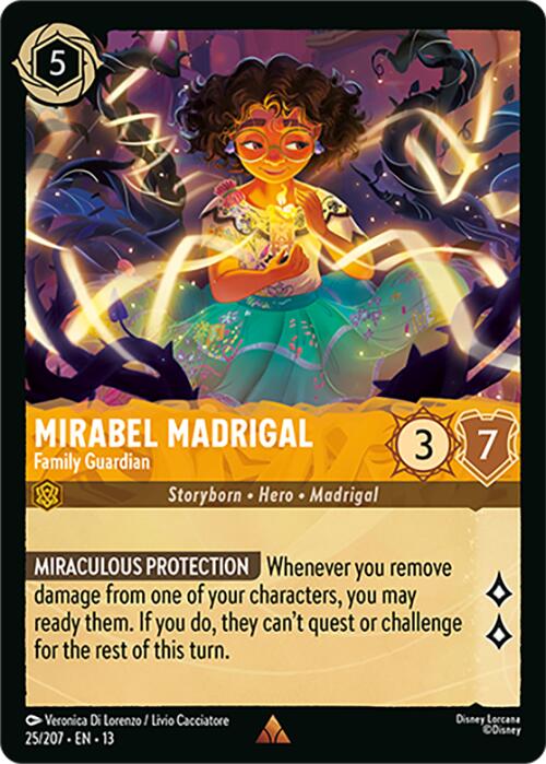 Mirabel Madrigal - Family Guardian (25/207) [Attack of the Vine!]