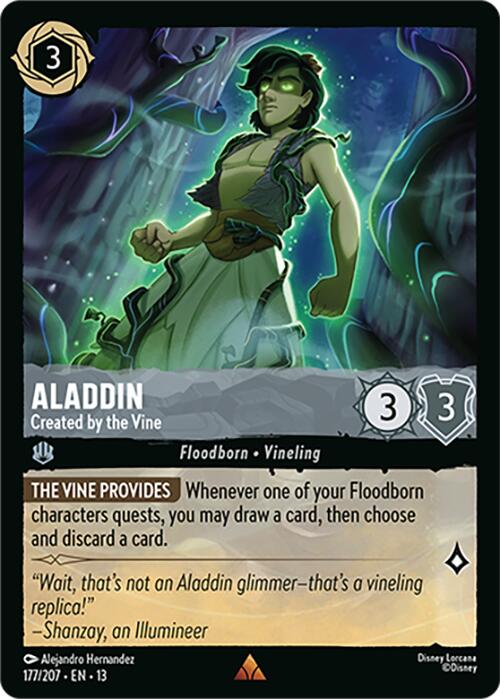 Aladdin - Created by the Vine (177/207) [Attack of the Vine!]