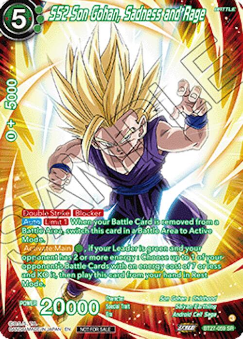 SS2 Son Gohan, Sadness and Rage (Premium Alt-Art Set 2026 Vol.2) (BT27-059) [Tournament Promotion Cards]