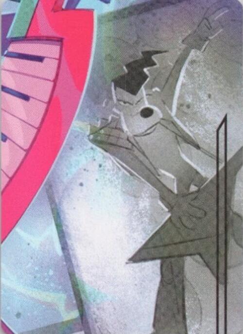 Powerline - World's Greatest Rock Star Puzzle Insert (Middle Right) [Fabled]
