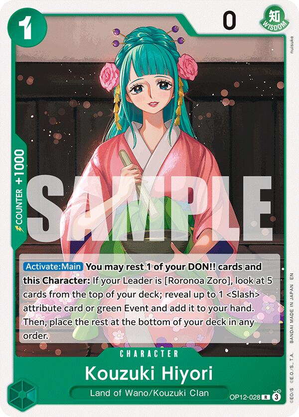 Kouzuki Hiyori [Starter Deck: GREEN Roronoa Zoro]
