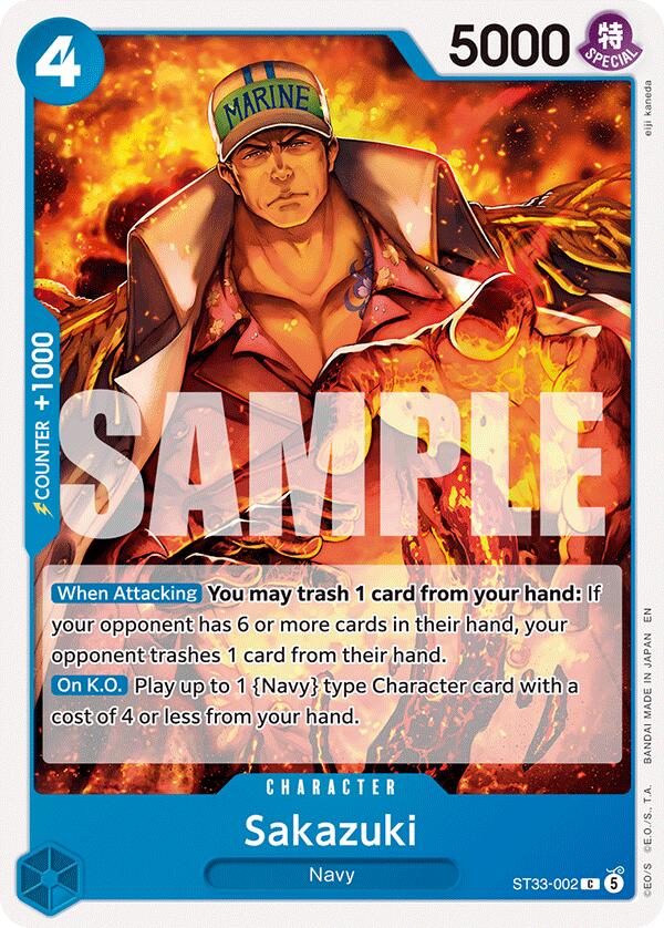 Sakazuki [Starter Deck: BLUE Kuzan]
