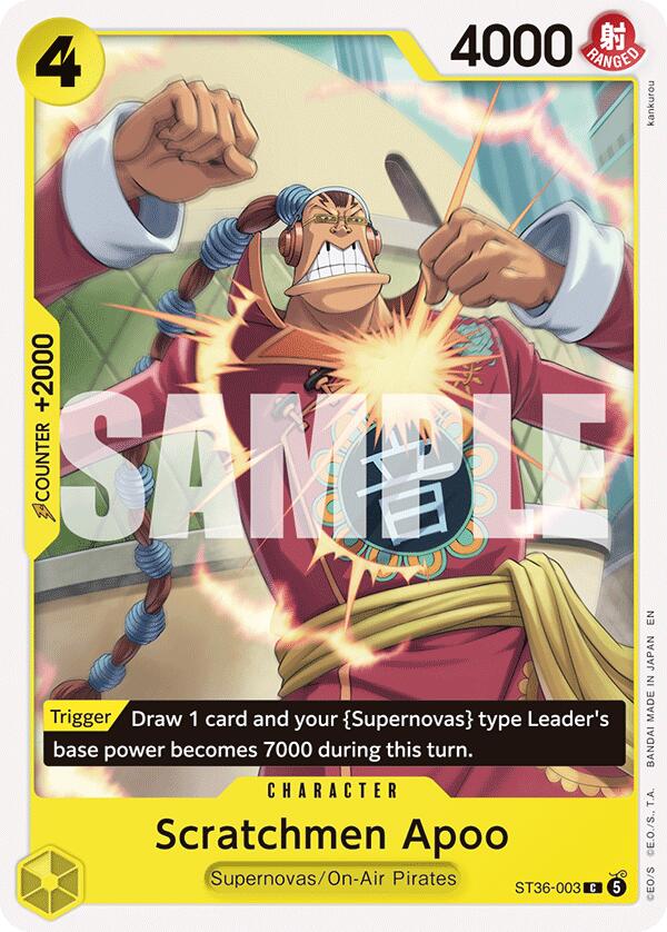 Scratchmen Apoo [Starter Deck: 3D2Y]