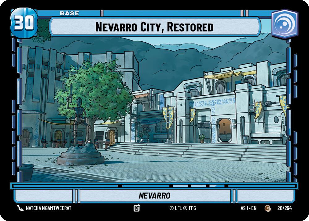 Nevarro City, Restored // Mandalorian (20/264 // T01) (20/264 // T01) [Ashes of the Empire]
