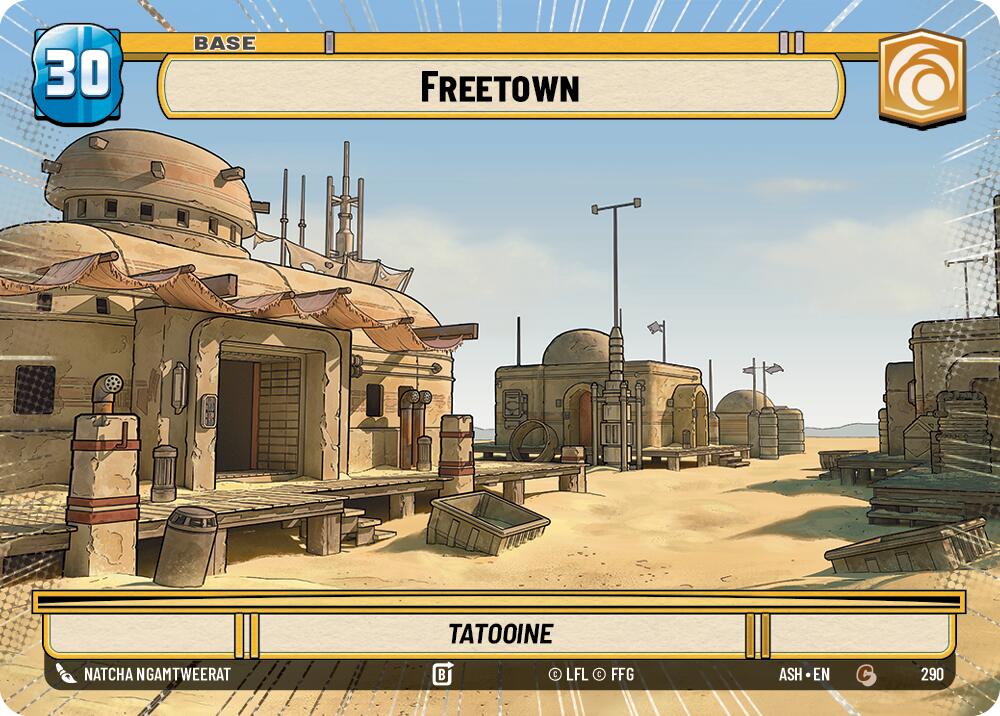 Freetown // Shield (290 // t06) (Hyperspace) (290 // T06) [Ashes of the Empire]