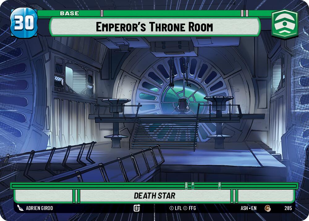 Emperor's Throne Room // Mandalorian (285 // t04) (Hyperspace) (285 // T04) [Ashes of the Empire]