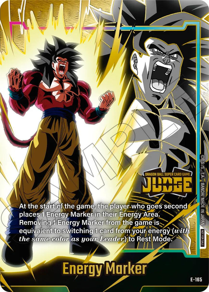 Energy Marker (E-165) (Judge) [Fusion World Energy Markers]