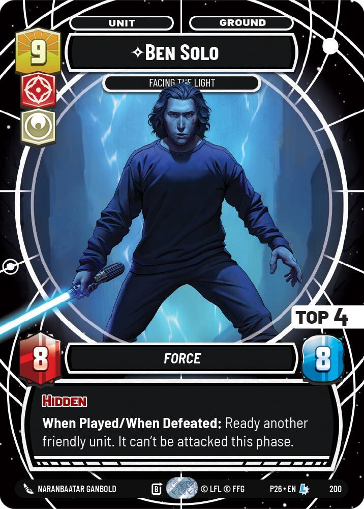 Ben Solo - Facing the Light (200) (200) [Galactic Championship 2026]