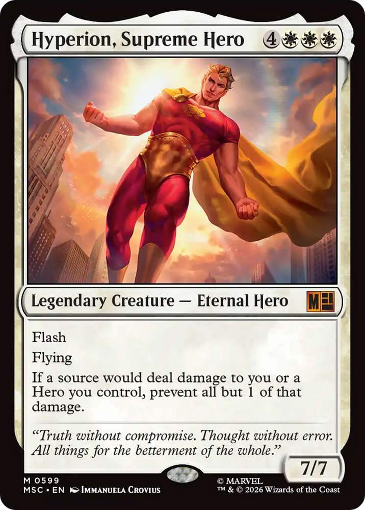 Hyperion, Supreme Hero [Marvel Super Heroes Commander]