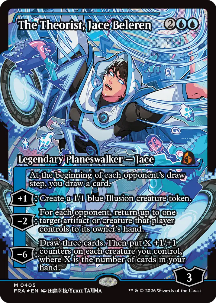 The Theorist, Jace Beleren (Showcase) [Reality Fracture]