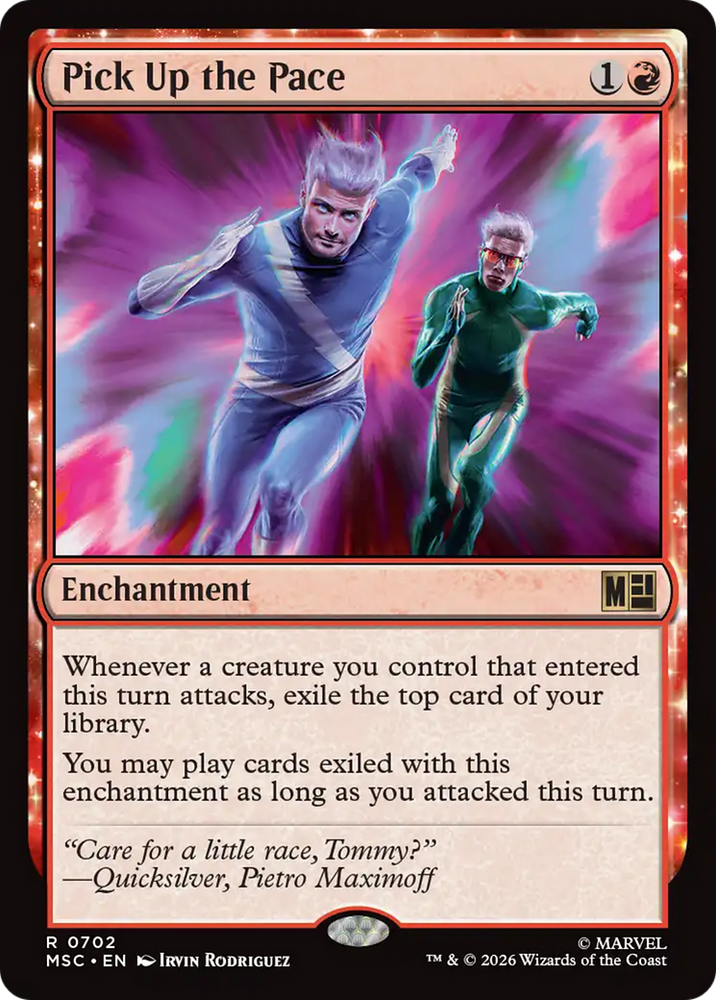 Pick Up the Pace [Marvel Super Heroes Commander]