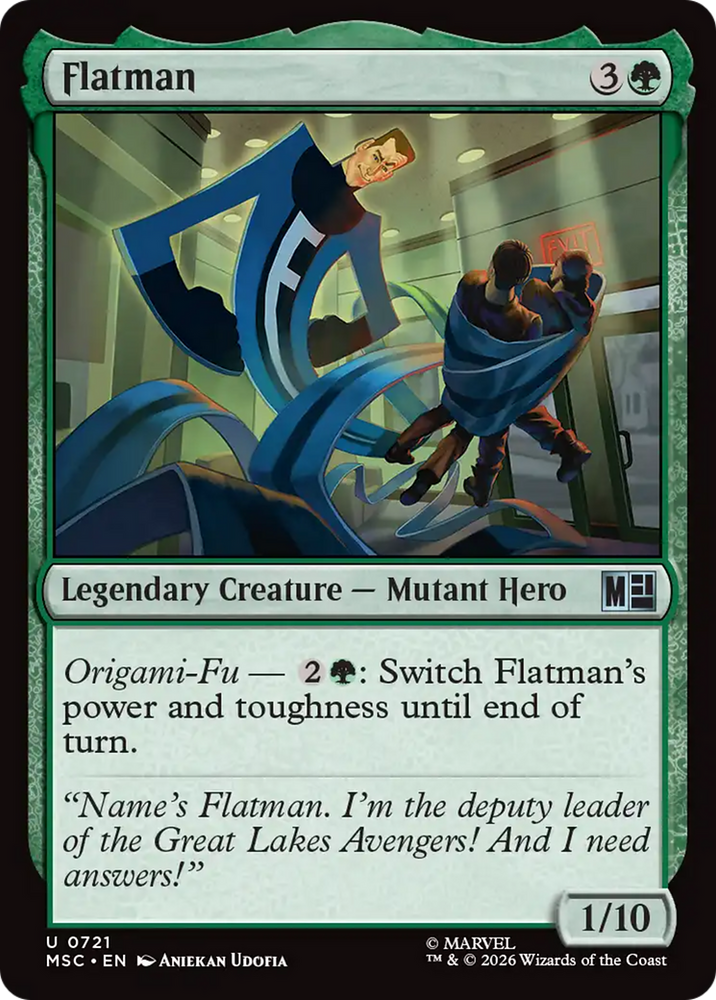 Flatman [Marvel Super Heroes Commander]