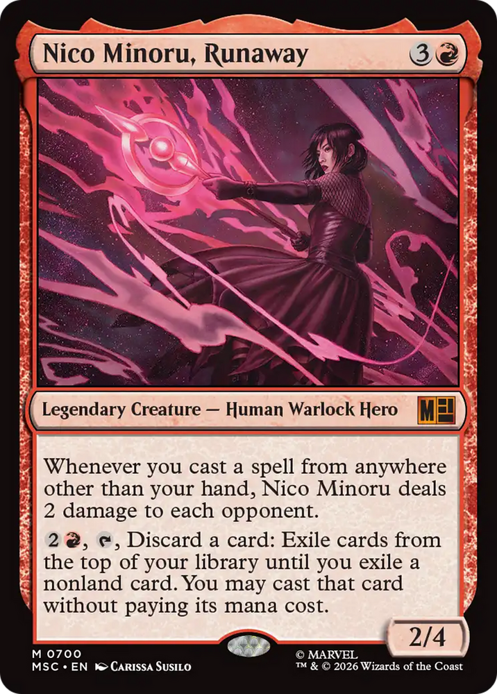 Nico Minoru, Runaway [Marvel Super Heroes Commander]
