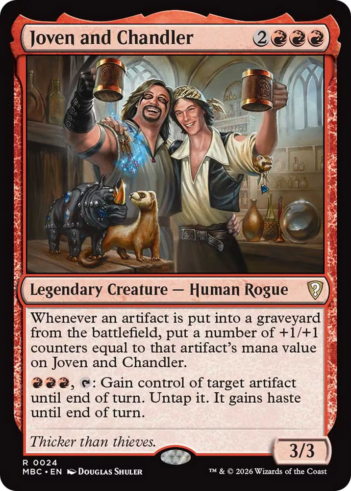 Joven and Chandler [Mystery Booster: Commander Edition]