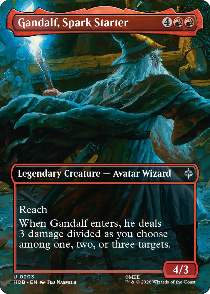 Gandalf, Spark Starter (Borderless) [The Hobbit]