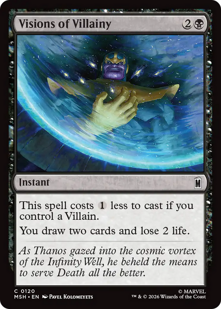 Visions of Villainy [Marvel Super Heroes]