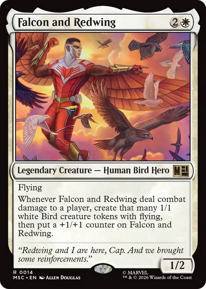 Falcon and Redwing [Marvel Super Heroes Commander]