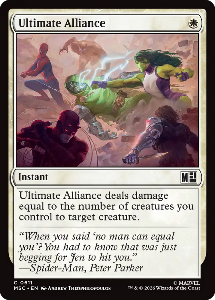 Ultimate Alliance [Marvel Super Heroes Commander]