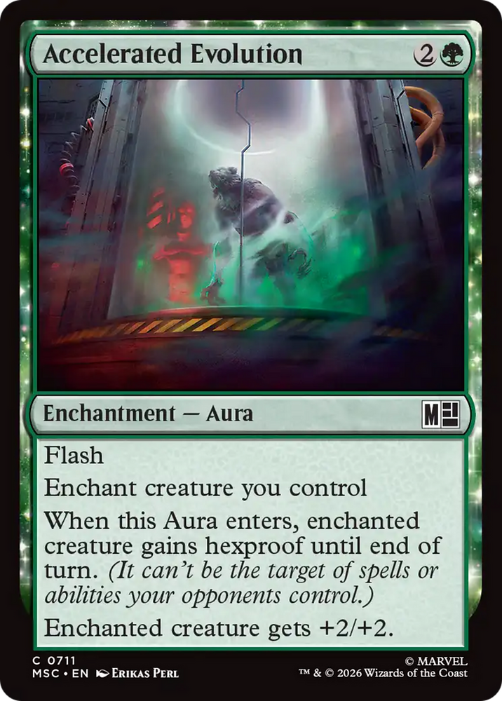 Accelerated Evolution [Marvel Super Heroes Commander]