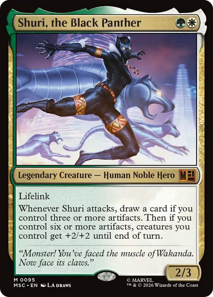 Shuri, the Black Panther [Marvel Super Heroes Commander]