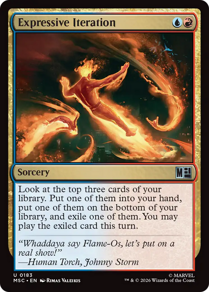 Expressive Iteration [Marvel Super Heroes Commander]