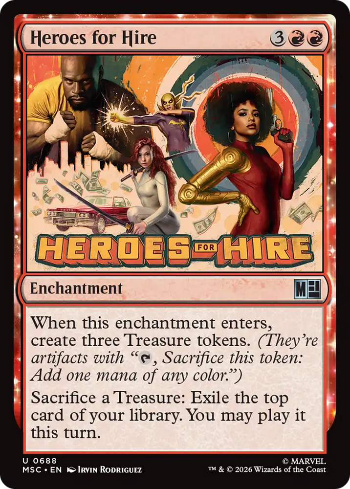Heroes for Hire [Marvel Super Heroes Commander]