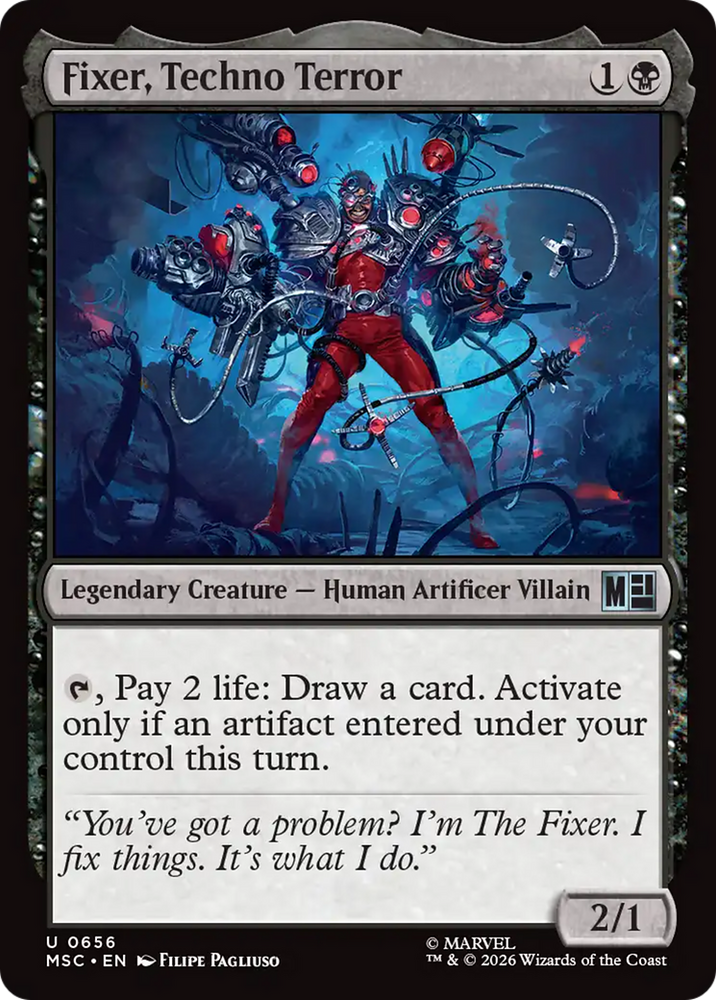 Fixer, Techno Terror [Marvel Super Heroes Commander]
