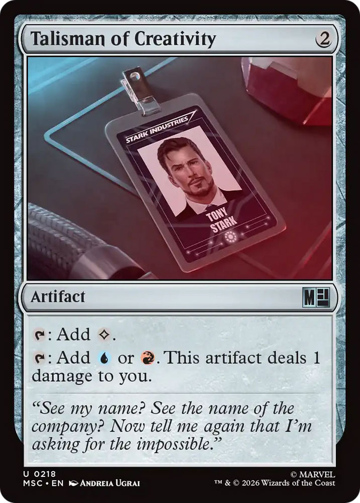 Talisman of Creativity [Marvel Super Heroes Commander]