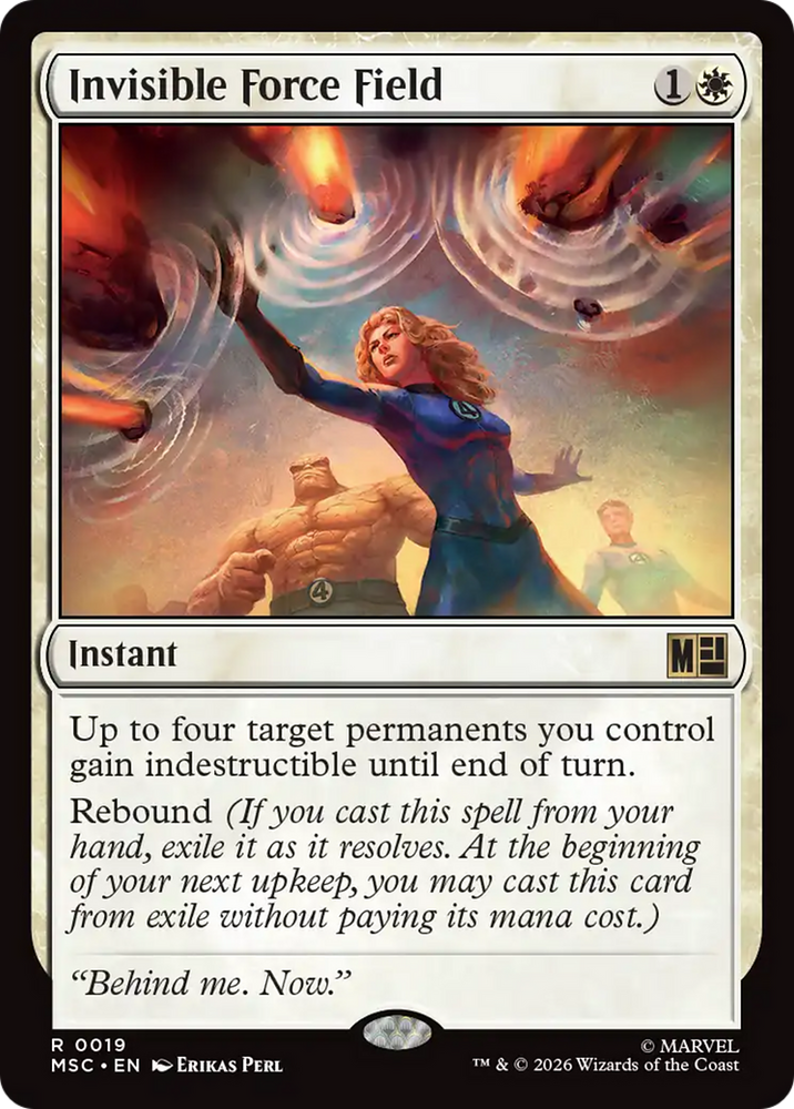 Invisible Force Field [Marvel Super Heroes Commander]