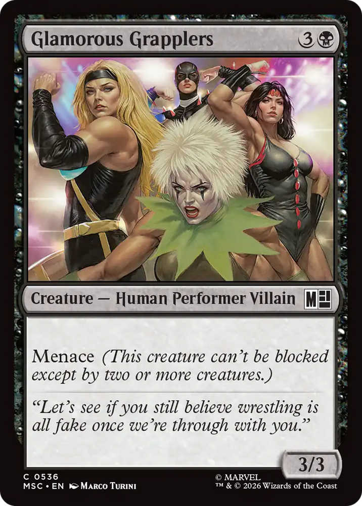 Glamorous Grapplers [Marvel Super Heroes Commander]