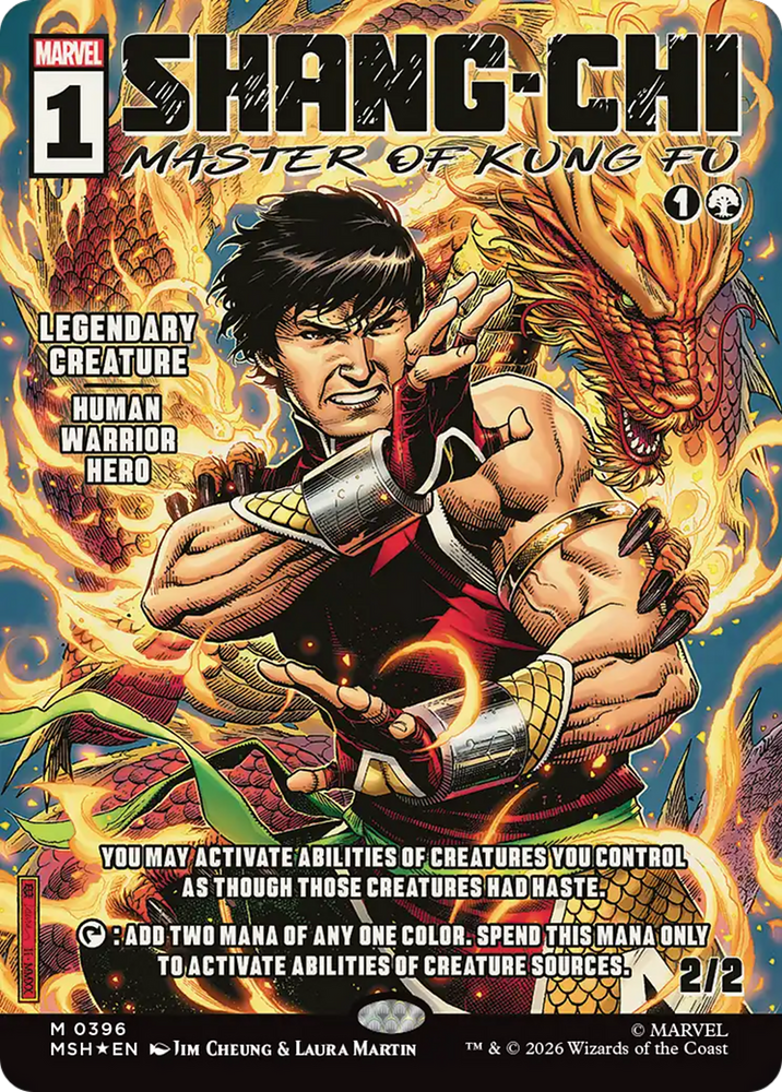 Shang-Chi, Master of Kung Fu (Showcase) (0396) [Marvel Super Heroes]