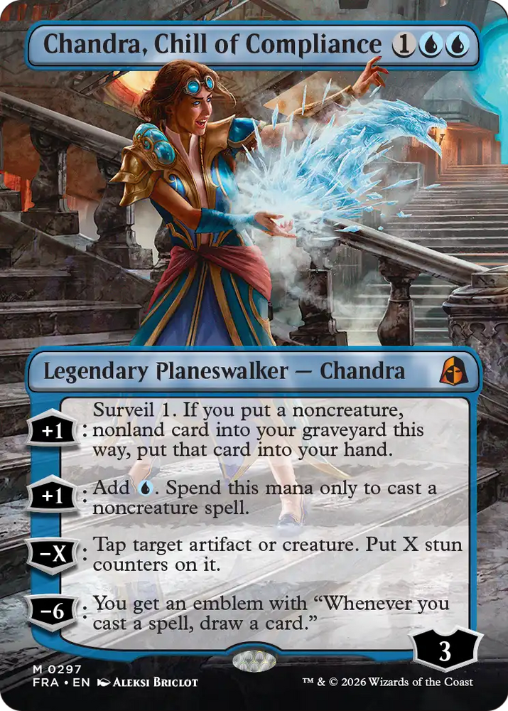 Chandra, Chill of Compliance (Borderless) [Reality Fracture]